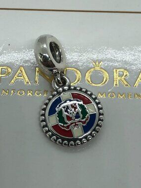 ✨🔥Pandora Dominican Republic Flag Charm